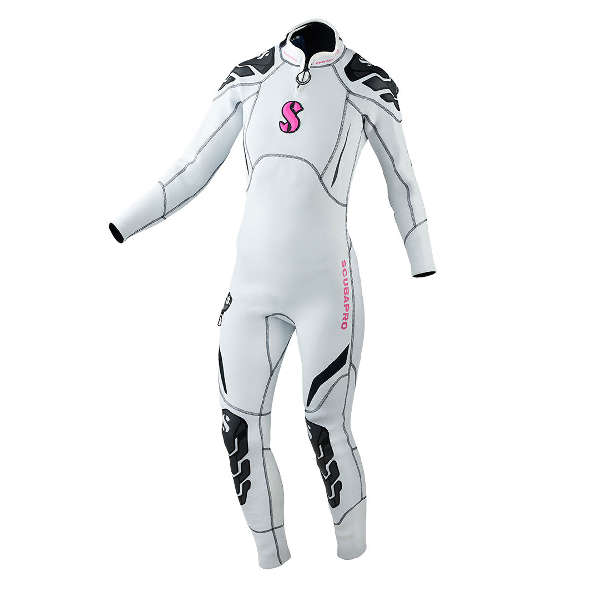 Woman's White Everflex 3/2 Full Wetsuit – Scuba Marco